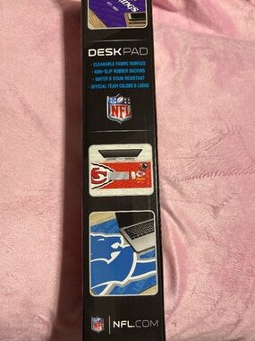 NFL Chiefs Fan Kansas Desk Mousepad Accessory New